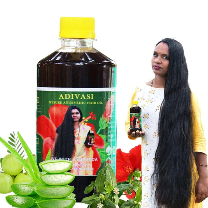 Adivasi Herbal Hair Oil (Buy 1, Get 1 Free)